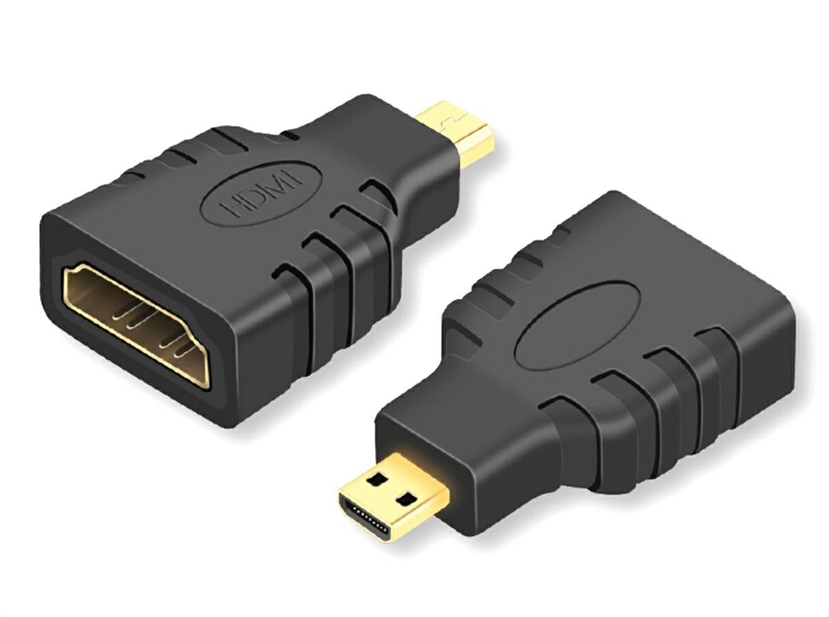 Adaptor HDMI - Micro HDMI, full HD, negru - imagine 6